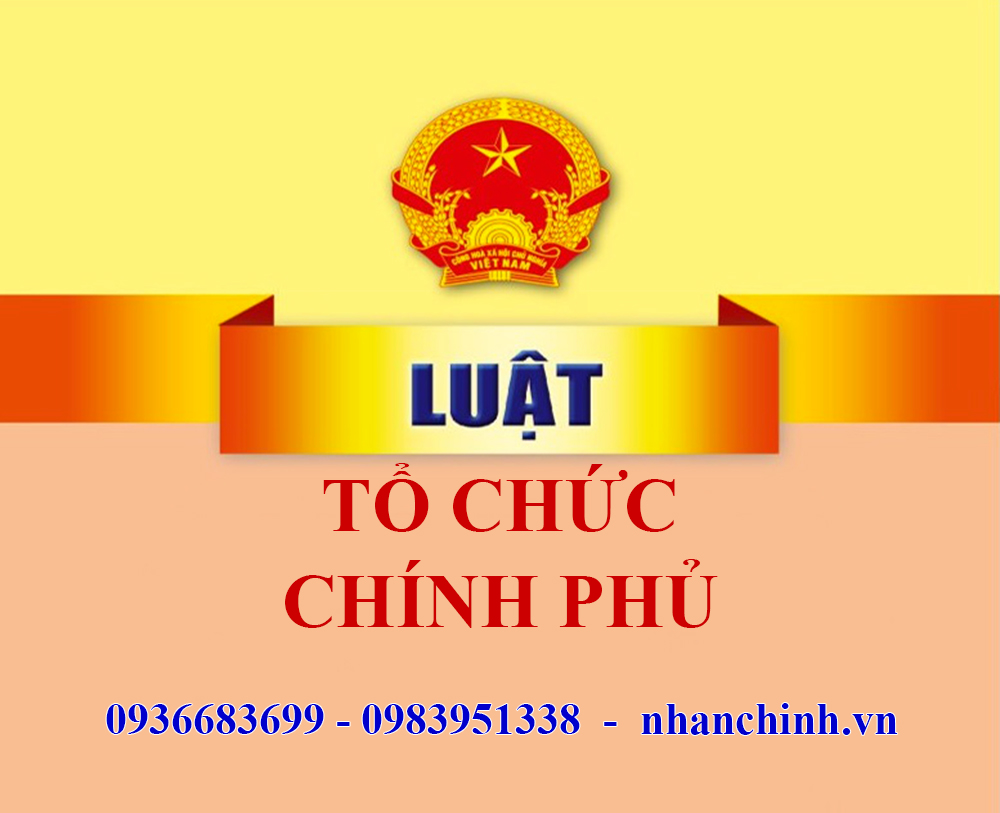 Luật Tổ chức Chính phủ năm 2025