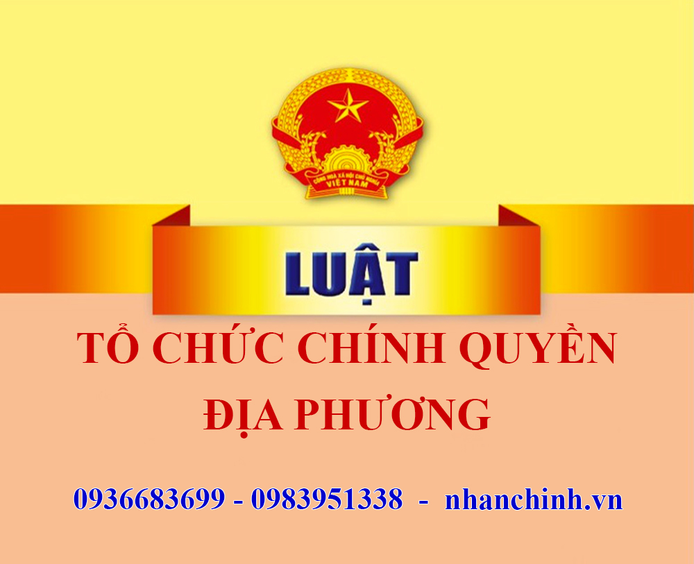 Luật Tổ chức chính quyền địa phương năm 2025